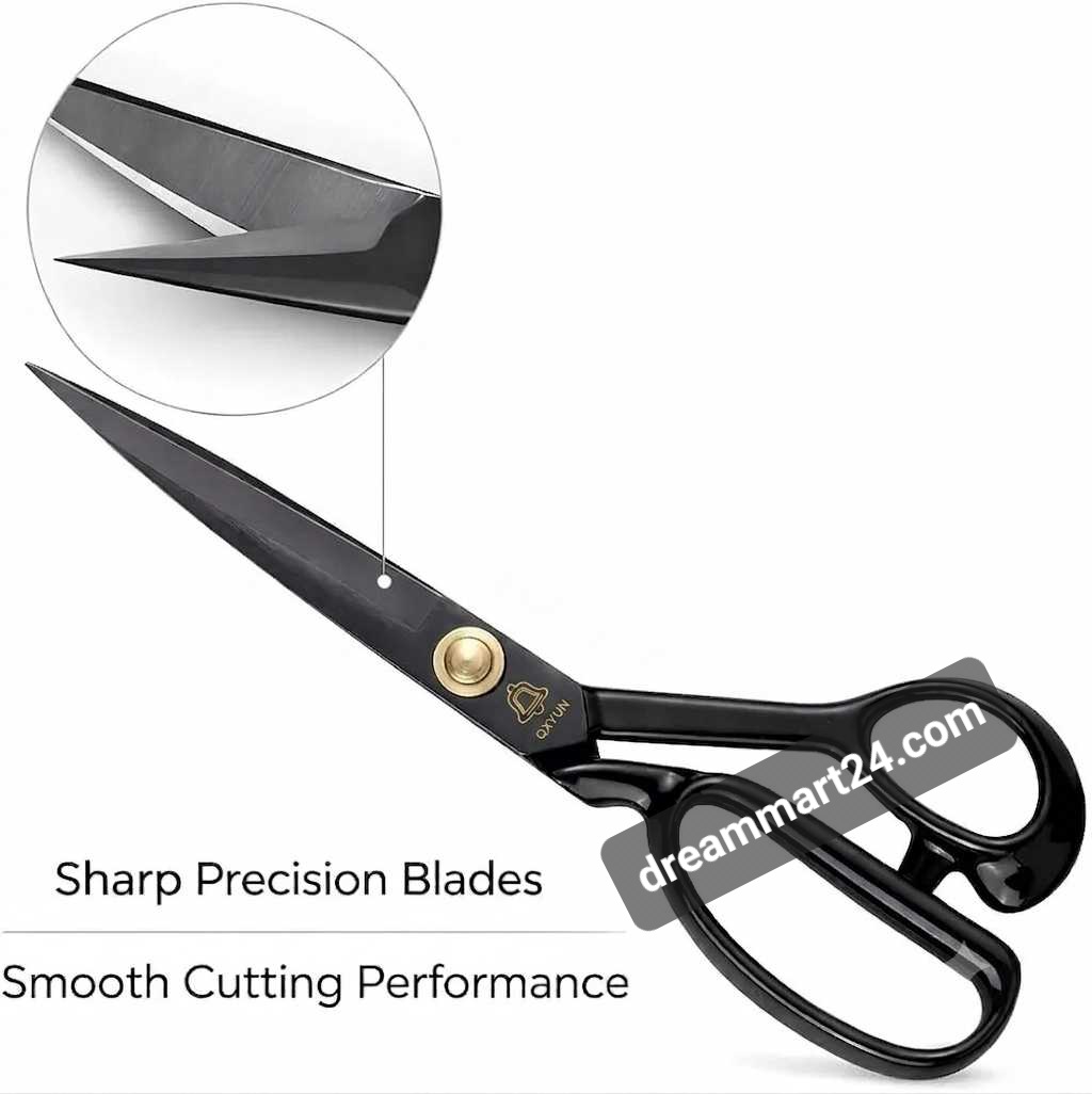 10-inch High Density Carbon Steel professional fabric cutting scissor Premium quality Scissors image 7
