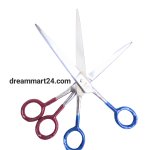 7" wrought iron Pakistani hair cutting scissor good quality