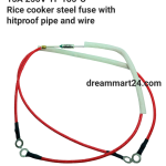 15A 250V TF 185°C Rice cooker steel fuse with hitproof pipe and wire